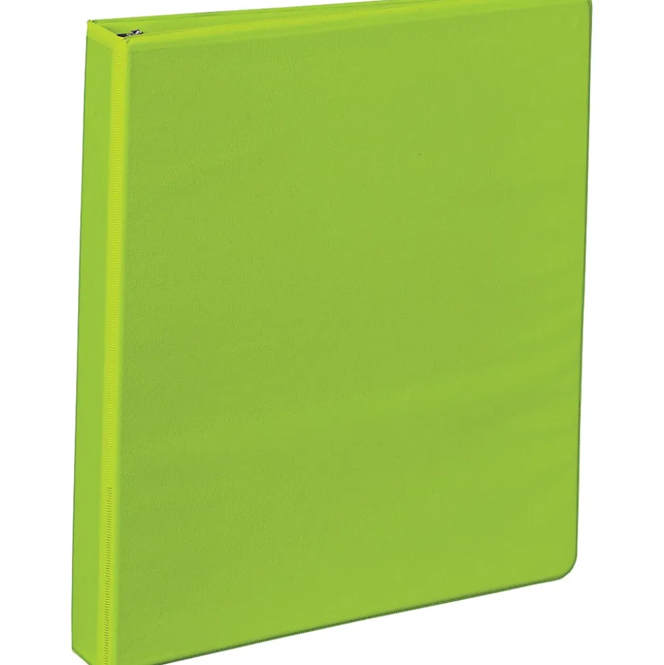 Office Depot® Brand Durable View 3-Ring Binder, 1" D-Rings, Green