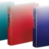 Office Depot® Brand Everbind Fashion 3-Ring Binder, 1 1/2" Round Rings, Ombre Smoke, Pack Of 12