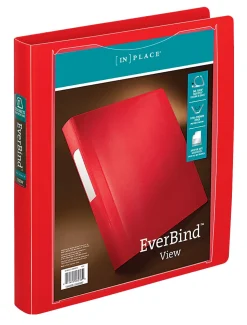 Office Depot® Brand EverBind™ View 3-Ring Binder, 1