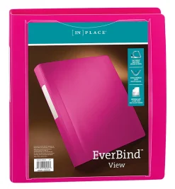 Office Depot® Brand EverBind™ View 3-Ring Binder, 1