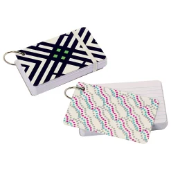 Office Depot® Brand Fashion Index Cards, 3" x 5", Ruled, Assorted, Pack Of 100