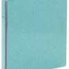 Office Depot® Brand Fashion 3-Ring Binder, 1" Round Rings, Teal Glitter