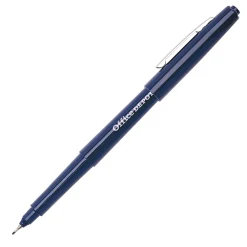 Office DepotĀ® Brand Felt-Tip Porous Pens, Medium Point, 1.0 mm, Assorted Colors, Pack Of 16