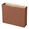Office Depot® Brand File Cabinet Pockets, 3-1/2" Expansion, Letter Size, Brown, Pack Of 5