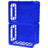 Office Depot® Brand Filing/Stacking Crate, Medium Size, Blue