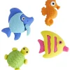 Office Depot® Brand Fun Erasers, Sea Creatures, Pack Of 4