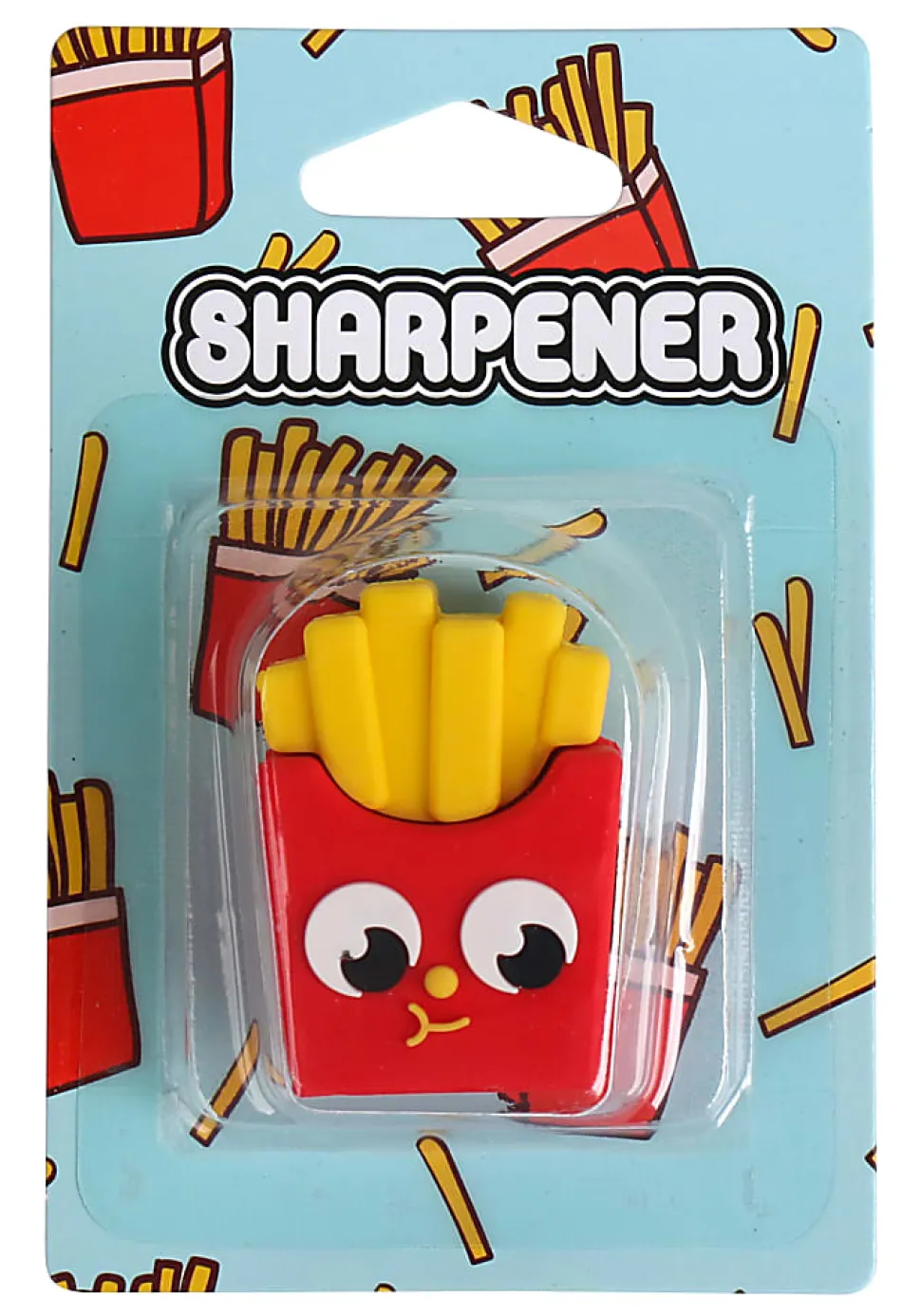 Office Depot® Brand Fun Shaped 1-Hole Manual Pencil Sharpener, French Fries