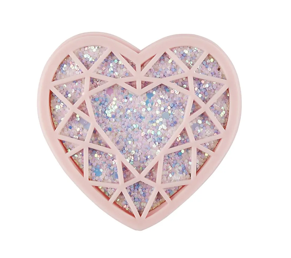 Office Depot® Brand Fun Shaped 2-Hole Manual Pencil Sharpener, Heart, Pink