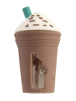 Office Depot® Brand Fun Shaped 1-Hole Manual Pencil Sharpener, Coffee Cup