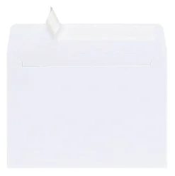 Office Depot® Brand Greeting Card Envelopes, A7, 5-1/4” x 7-1/4”, Clean Seal, White, Box Of 25
