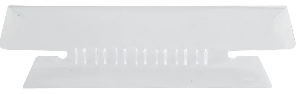 Office Depot® Brand Hanging Folder Tabs, 3 1/2", 1/3 Cut, Clear, Pack Of 25