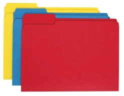Office Depot® Brand Heavy-Duty Top-Tab File Folders, 3/4