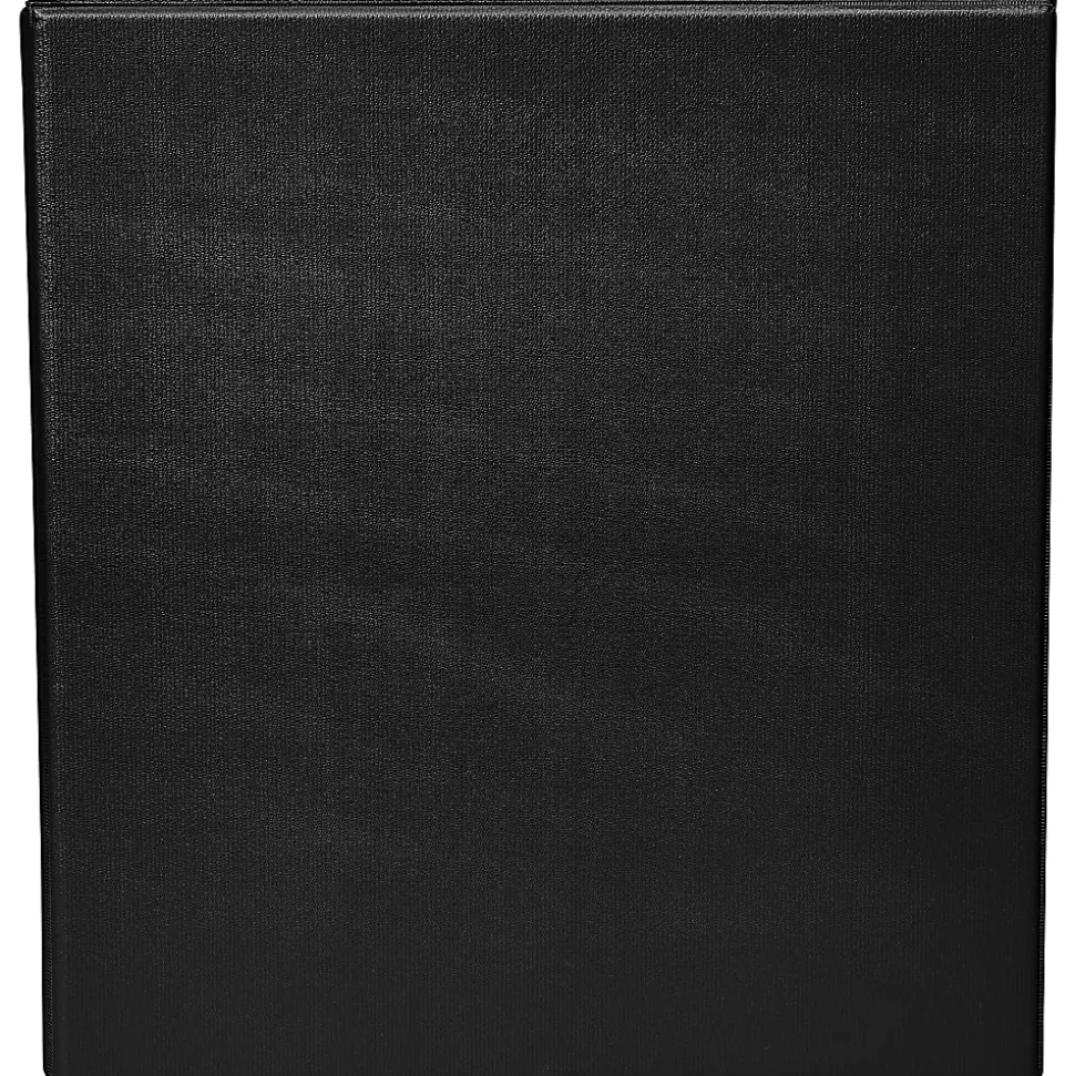 Office Depot® Brand Heavy-Duty 3-Ring Binder, 1" D-Rings, Black