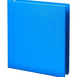 Office Depot® Brand Heavy-Duty 3-Ring Binder, 1" D-Rings, 49% Recycled, Blue