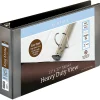 Office Depot® Brand Heavy-Duty View 3-Ring Binder, 3" D-Rings, Black