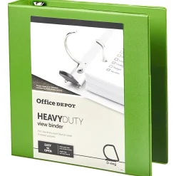 Office Depot® Brand Heavy-Duty View 3-Ring Binder, 2