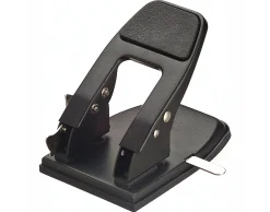Office Depot® Brand Heavy-Duty 2-Hole Punch, Black
