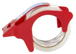 Office Depot® Brand Heavy-Duty Shipping Packing Tape With Dispenser, 1.89" x 43.7 Yd., Clear, Pack Of 2