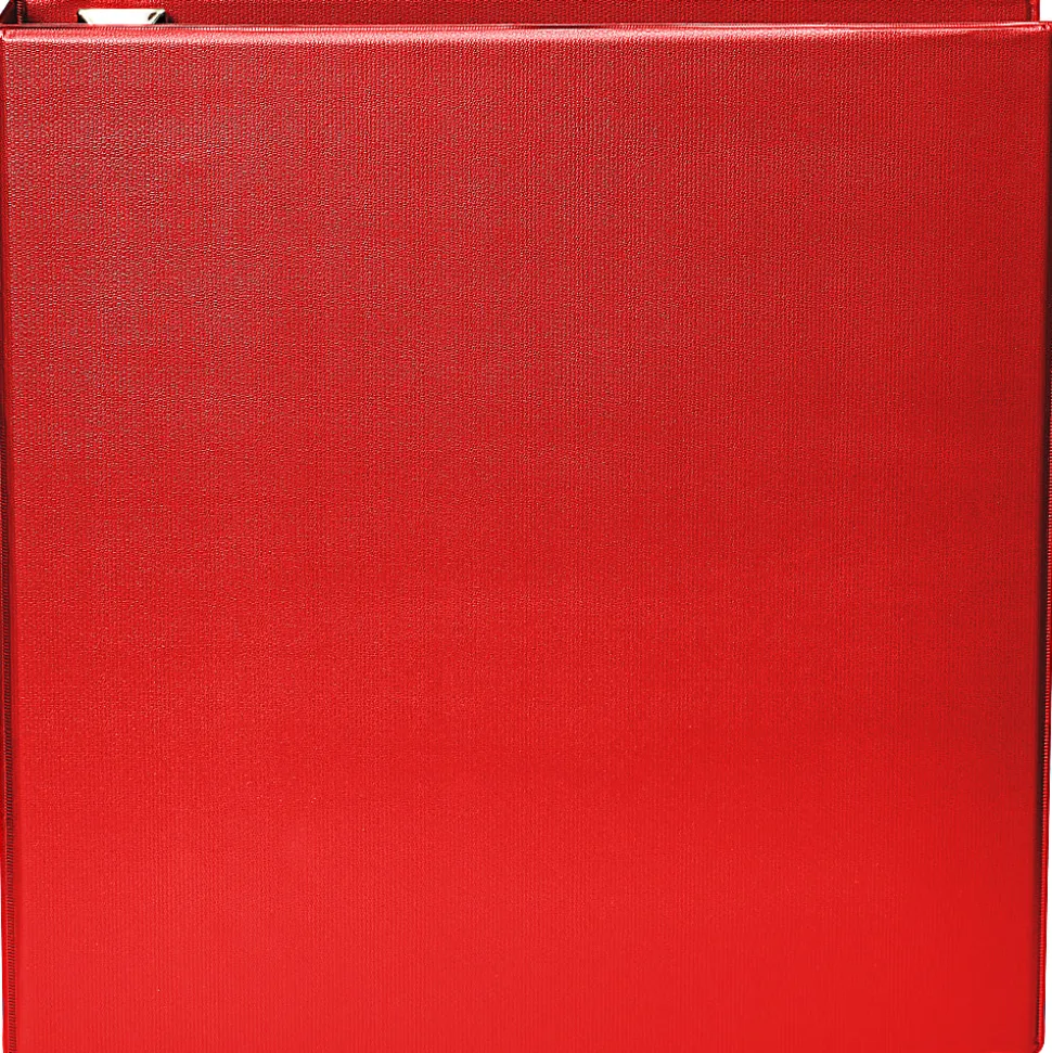 Office Depot® Brand Heavy-Duty 3-Ring Binder, 2" D-Rings, Red