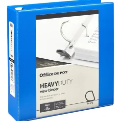 Office Depot® Brand Heavy-Duty View 3-Ring Binder, 2