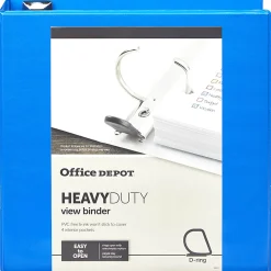 Office Depot® Brand Heavy-Duty View 3-Ring Binder, 3