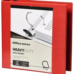 Office Depot® Brand Heavy-Duty View 3-Ring Binder, 2