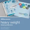 Office Depot® Brand Heavyweight Sheet Protectors, 8-1/2" x 11", Clear, Pack Of 100