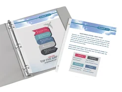 Office DepotĀ® Brand 3-Hole Punched Sheet Protectors, 8-1/2" x 11", Clear, Pack Of 25