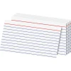 Office Depot® Brand Index Cards, 3" x 5", Ruled, White, 100