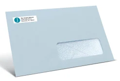 Office Depot® Brand Inkjet/Laser Return Address Labels, Rectangle 1/2" x 1 3/4", White, Pack Of 2,000
