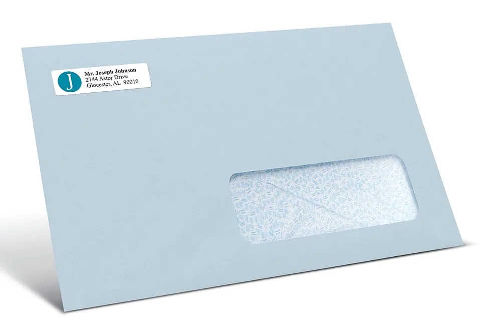 Office Depot® Brand Inkjet/Laser Return Address Labels, Rectangle 1/2" x 1 3/4", White, Pack Of 2,000