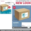 Office Depot® Brand Inkjet/Laser Shipping Labels, Rectangle, 5 1/2" x 8 1/2", White, Pack Of 50