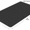 Office Depot® Brand K-Marble Foot Anti-Fatigue Mat, 36" x 60", Black/White