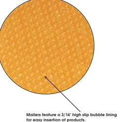 Office Depot® Brand Kraft Self-Seal Bubble Mailers, #4, 9 1/2
