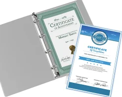 Office DepotĀ® Brand Legal Size Sheet Protectors, 8-1/2" x 14", Non-Glare, Box Of 5