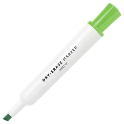 Office Depot® Brand Low-Odor Dry-Erase Markers, Chisel Point, 100% Recycled Plastic Barrel, Assorted Colors, Pack Of 12, W3113129