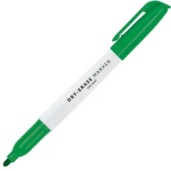 Office Depot® Brand Low-Odor Pen-Style Dry-Erase Markers, Fine Point, 100% Recycled Plastic Barrel, Assorted Colors, Pack Of 5
