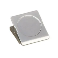Office Depot® Brand Magnetic Clips, 1-3/4", Silver, Pack Of 3