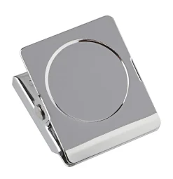 Office Depot® Brand Magnetic Clips, Silver, Pack Of 2