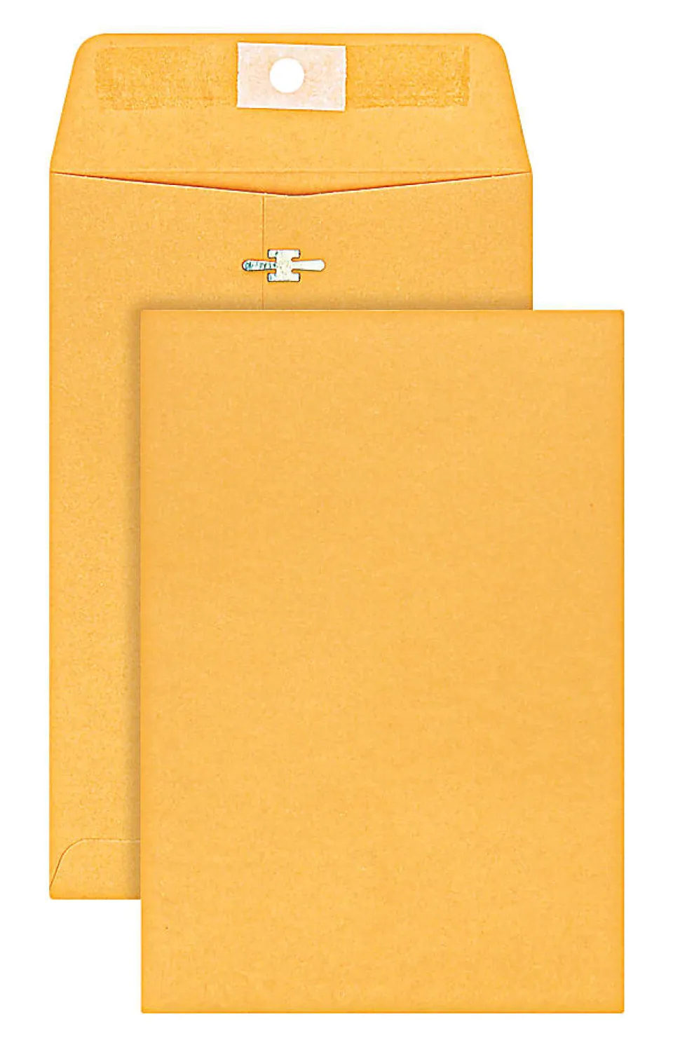 Office Depot® Brand Manila Envelopes, 6" x 9", Clasp Closure, Brown Kraft, Pack Of 25