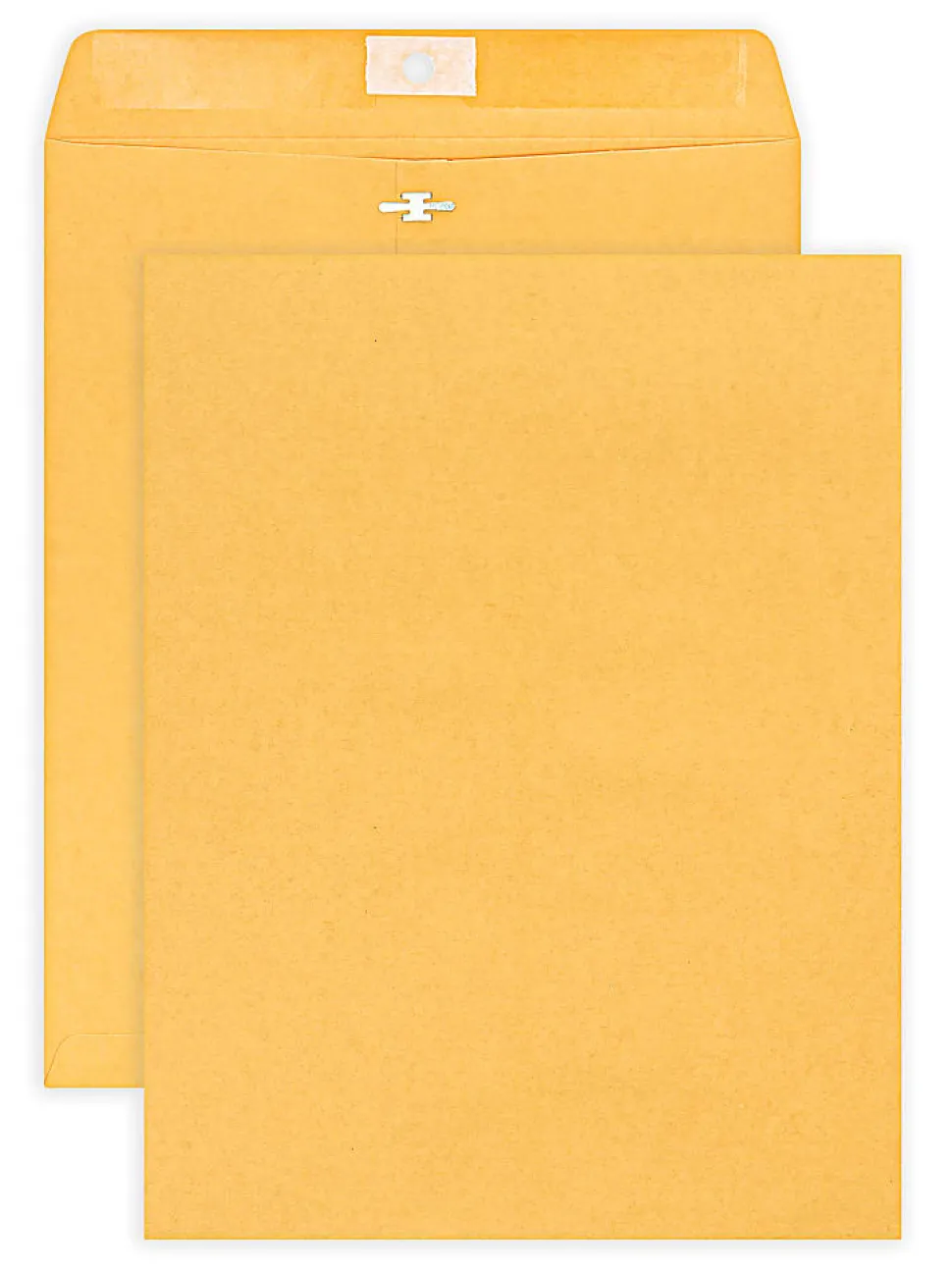Office Depot® Brand Manila Envelopes, 10" x 13", Clasp Closure, Brown Kraft, Box Of 25