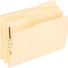 Office Depot® Brand Manila Fastener Folders, 1 Fastener, 1/3 Tab, Legal Size, Box of 50 Folders