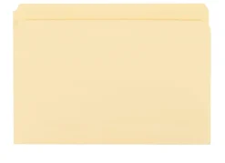 Office DepotĀ® Brand Manila File Folders, 3/4" Expansion, Straight Cut, Letter Size, Pack Of 100 Folders