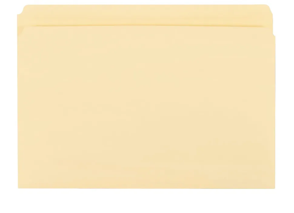 Office Depot® Brand Manila File Folders, 3/4" Expansion, Straight Cut, Letter Size, Pack Of 100 Folders