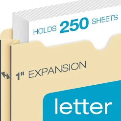 Office Depot® Brand Manila File Jackets, 1