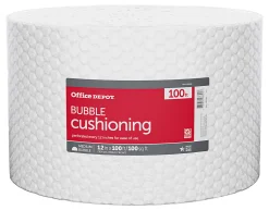 Office DepotĀ® Brand Medium Bubble Cushioning, 5/16ā Thick, Clear, 12āx100ā