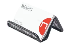 Office Depot® Brand Mesh Business Card Holder, Black