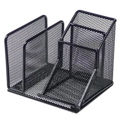 Office DepotĀ® Brand Mesh Desk Organizer, Black