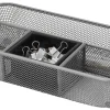 Office Depot® Brand Mesh Drawer Organizer, Silver