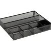 Office Depot® Brand Mesh Large Drawer Organizer, Black